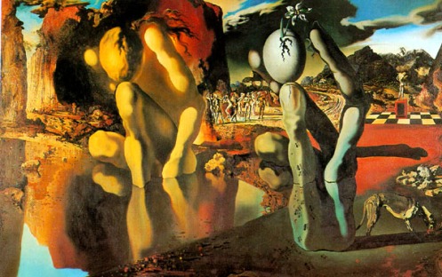 Salvador Dali - La Métamorphose de Narcisse (1937)